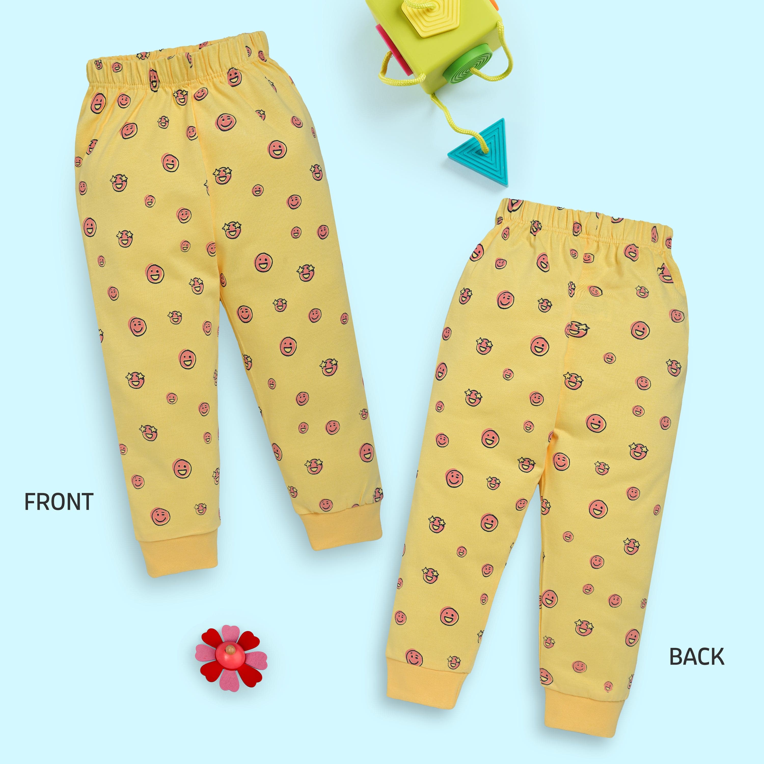 Baby Boys 100% Cotton Pyjama Sets Pack Of 3 - Image 3