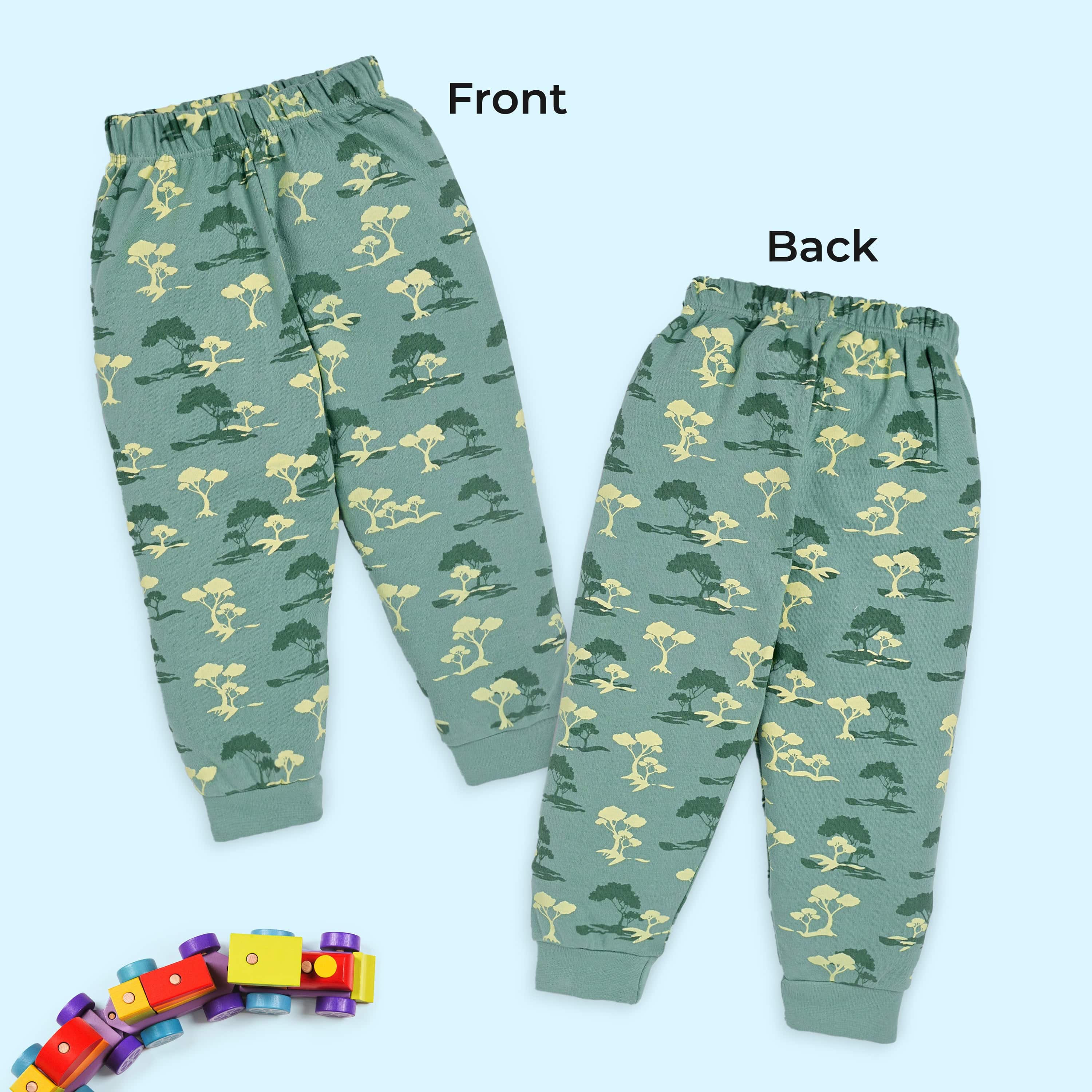 Baby Boys & Baby Girls Pack Of 3 Pyjama 100% Cotton - Image 4