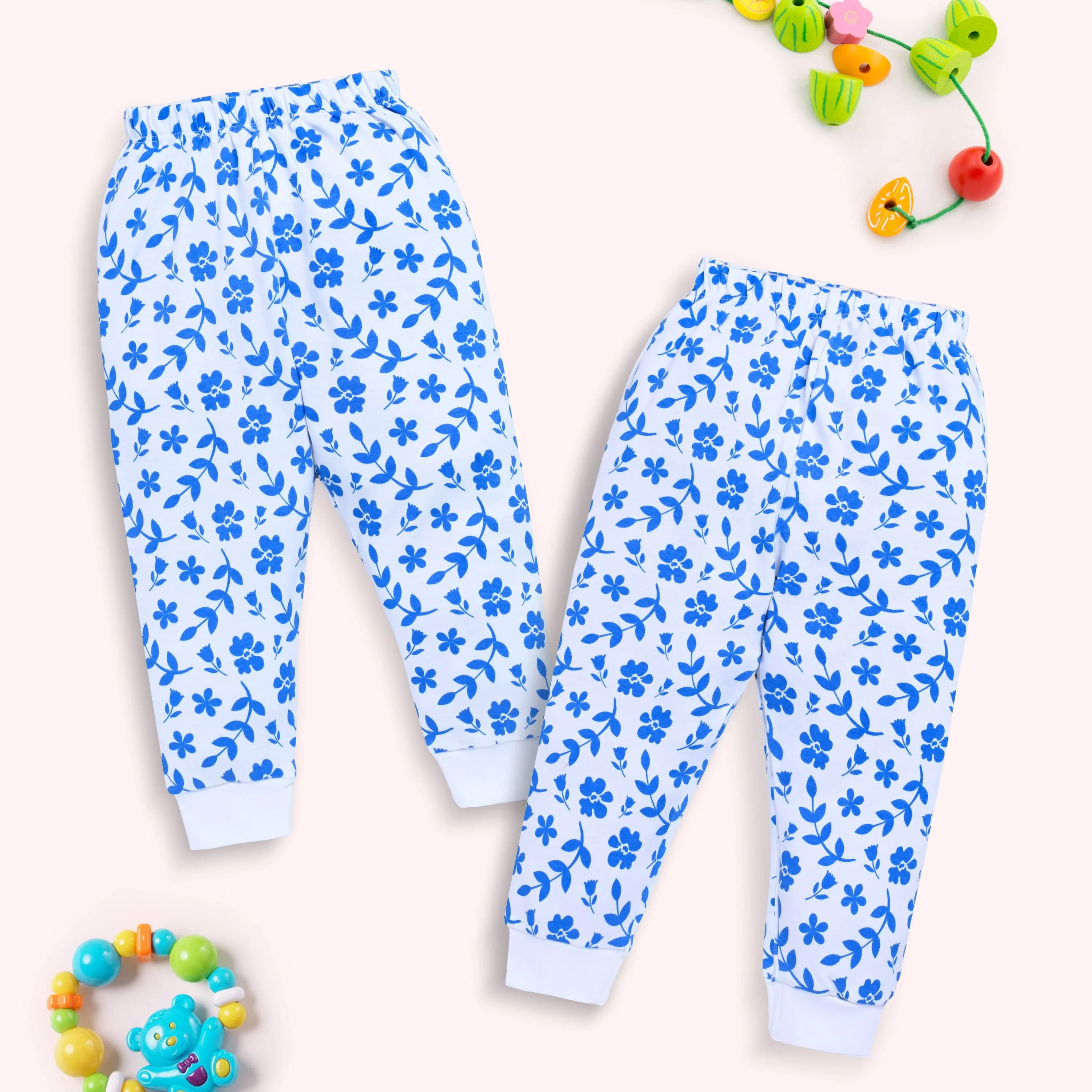 Baby Boys & Baby Girls Pack Of 3 Pyjama 100% Cotton - Image 4