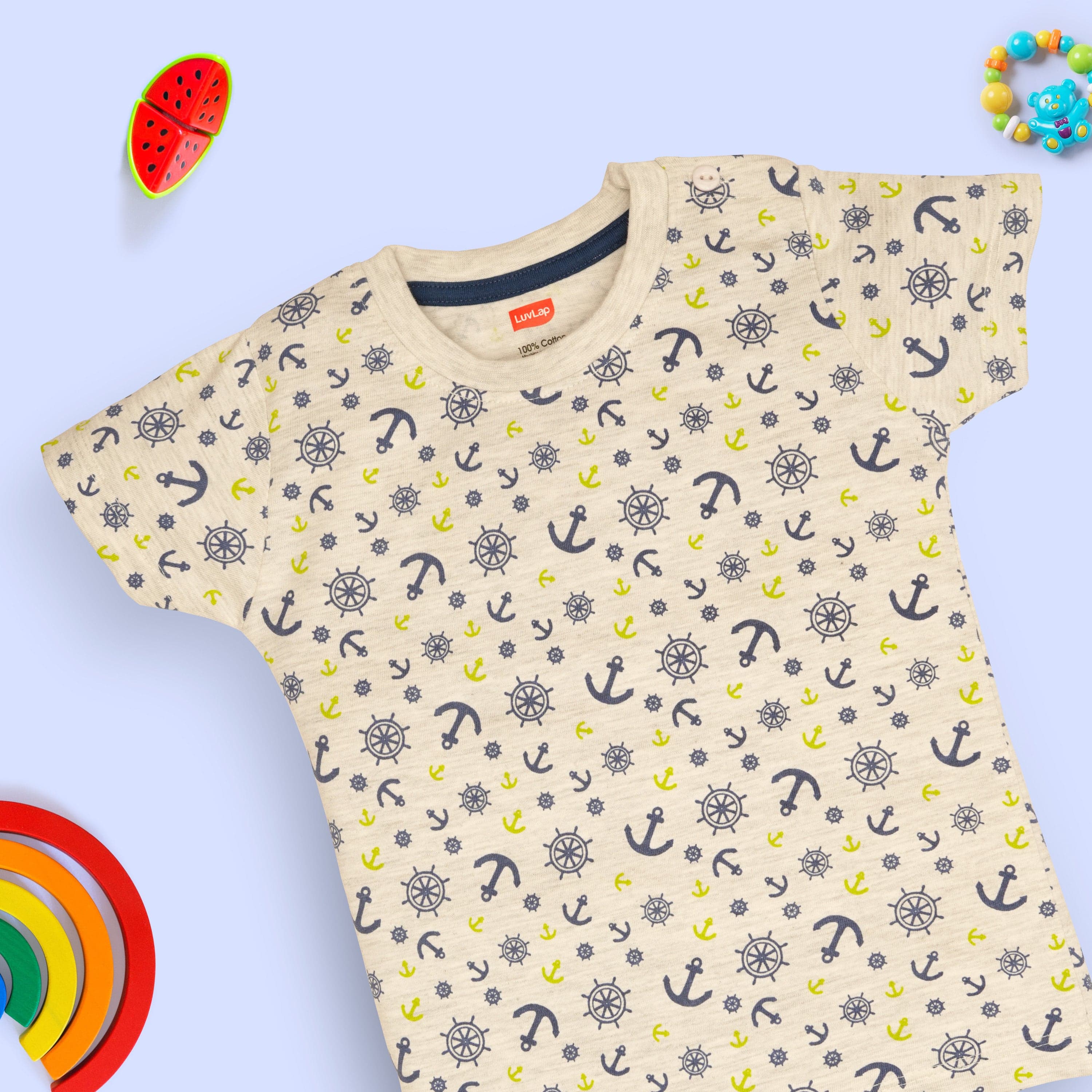 Half Sleeve Boys Regular Fit T-Shirt - Image 3